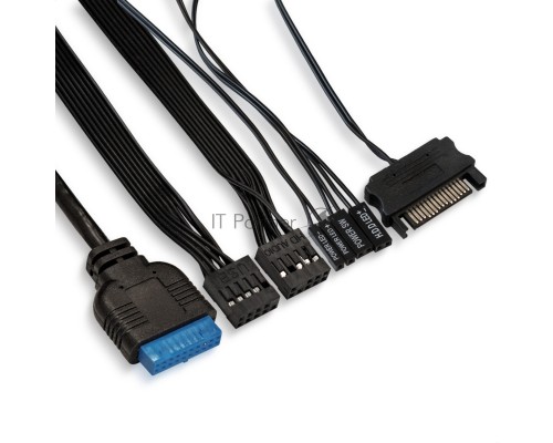 Компьютерный корпус Miditower ExeGate EVO-8225-EVO800 (ATX, БП EVO800RGB с вент. 12см, 2*USB+1*USB3.0, черный, 2 вент. с RGB подсветкой и полоса на передней панели, боковая панель - закаленное стекло)