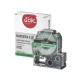 Кассета с лентой S'OK by Sakura Printing K4GBP для Epson , черный на зеленом, 12мм/8м