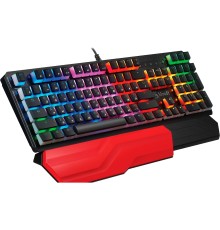 Клавиатура A4Tech Bloody B975P механическая черный USB Multimedia for gamer LED (подставка для запястий) (B975P)