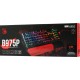 Клавиатура A4Tech Bloody B975P механическая черный USB Multimedia for gamer LED (подставка для запястий) (B975P)