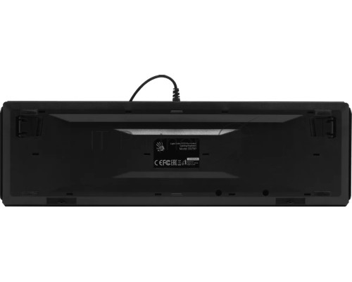 Клавиатура A4Tech Bloody B975P механическая черный USB Multimedia for gamer LED (подставка для запястий) (B975P)
