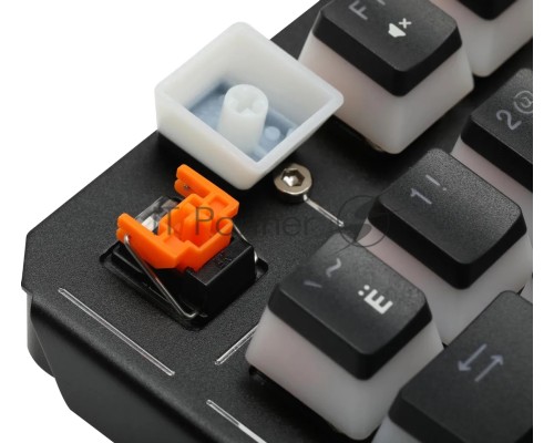 Клавиатура A4Tech Bloody B975P механическая черный USB Multimedia for gamer LED (подставка для запястий) (B975P)
