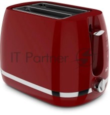 Тостер BQ T1711, 900Вт, красный