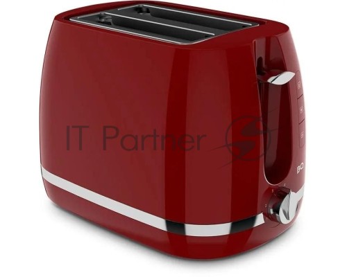 Тостер BQ T1711, 900Вт, красный