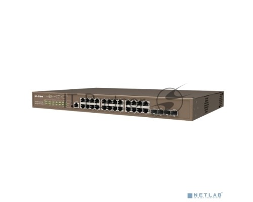 Коммутатор 24PORT 1000M POE 4SFP G5328P-24-410W IP-COM