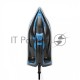 Утюг BQ SI1005 Black-Blue. Мощность 3000 Вт, Резервуар для воды 350 мл, Постоянная подача пара 60 г/мин, Паровой удар 200 г, Керамическое покрытие EasyGlidePRO, Защита от перегрева, Вертикальное отпраивание, LED индикатор, Мерный стакан для воды в компле