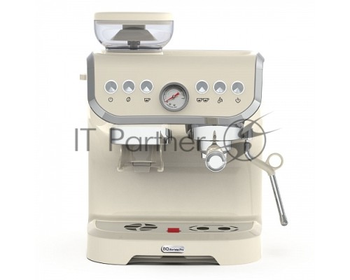 Кофейная станция BQ CM5000 бежевый, исп. кофе - зерновой/молотый, 2 л, 1560 Вт, 15 Бар.