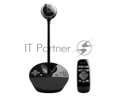 Камера Web Logitech Conference Cam ВСС950 черный 3Mpix (1920x1080) USB2.0 с микрофоном (960-001005)
