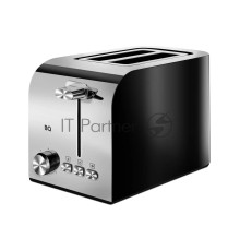 Тостер BQ T2000 Steel-Black, Мощность 850 Вт, 7 степеней поджаривания