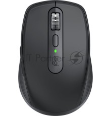 Мышь Logitech MX Anywhere 3 графитовый оптическая (4000dpi) беспроводная BT/Radio USB для ноутбука (5but)