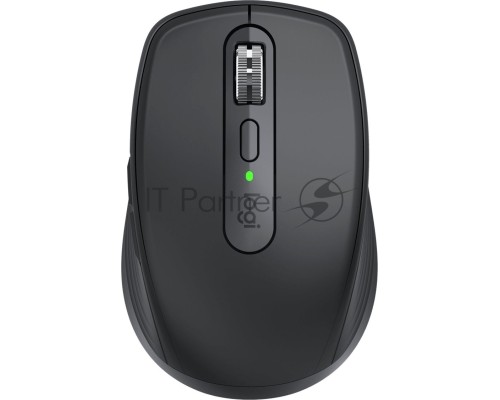 Мышь Logitech MX Anywhere 3 графитовый оптическая (4000dpi) беспроводная BT/Radio USB для ноутбука (5but)