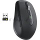 Мышь Logitech MX Anywhere 3 графитовый оптическая (4000dpi) беспроводная BT/Radio USB для ноутбука (5but)