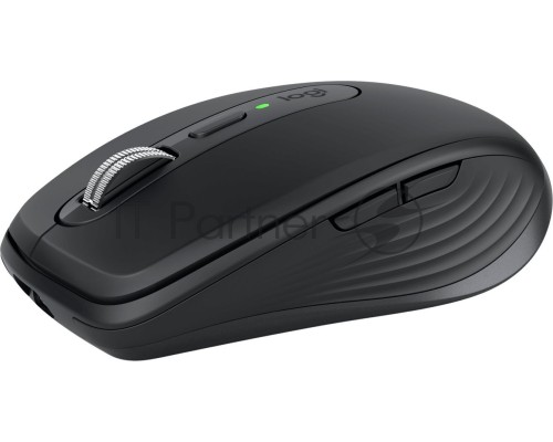Мышь Logitech MX Anywhere 3 графитовый оптическая (4000dpi) беспроводная BT/Radio USB для ноутбука (5but)