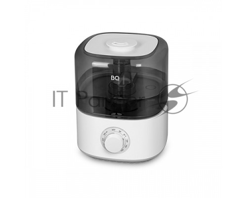 Увлажнитель BQ HDR2000 White. Мощность:25 Вт/Объем:2,5л/До 9 часов непрерывной работы/Регулировка интенсивности испарения/Расход воды до 260мл/ч /Площадь помещения до 20 м2/ Защита от сухого включения/ Верхний залив воды/ Супер тихий/ Напряжение:100-240 