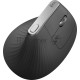 Мышь беспроводная Logitech MX Vertical черный/серебристый, 4000 dpi, радиоканал, Bluetooth, USB, кнопки - 6