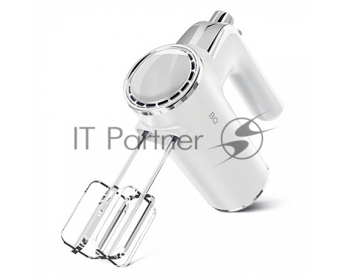 Миксер ручной BQ MX420 White, мощность 500 Ватт, 5 скоростных режимов, режим ТУРБО