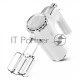 Миксер ручной BQ MX420 White, мощность 500 Ватт, 5 скоростных режимов, режим ТУРБО
