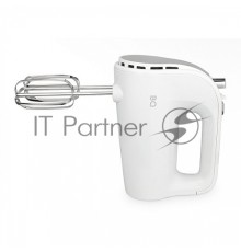Миксер BQ MX423 White-Steel, Мощность 500 Вт, 5 скоростных режимов, Режим ТУРБО