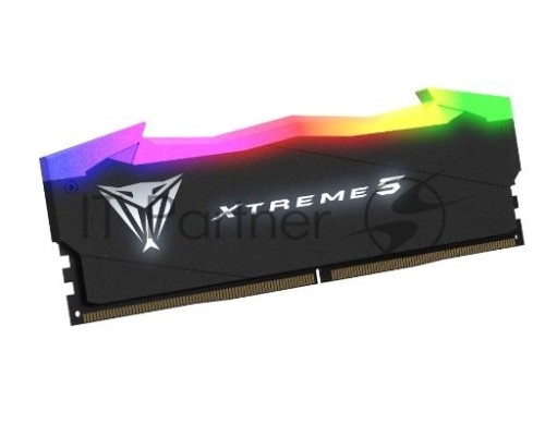 Оперативная память Patriot Viper Xtreme 5 Gaming DDR5 Общий объём памяти 32Гб Module capacity 16Гб Количество 2 7600 МГц Множитель частоты шины 38 1.45 В RGB черный PVX532G76C36K