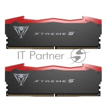 Оперативная память Patriot DDR5 2x24GB 7600MHz PVX548G76C36K Viper Xtreme 5 RTL Gaming PC5-60800 CL36 DIMM ECC 288-pin 1.45В с радиатором Ret