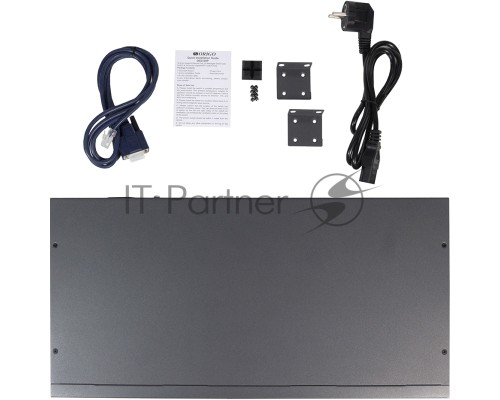 Коммутатор Managed L2 Switch 16x1000Base-T PoE, 2x1000Base-X SFP, 2xCombo 1000Base-T/SFP, PoE Budget 250W, RJ45 Console, 19