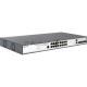 Коммутатор Managed L2 Switch 16x1000Base-T PoE, 2x1000Base-X SFP, 2xCombo 1000Base-T/SFP, PoE Budget 250W, RJ45 Console, 19