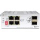 Коммутатор Unmanaged Industrial Switch 4x1000Base-T PoE, 2x1000Base-X SFP, PoE Budget 60W, Surge 4KV, -40 to 75°C