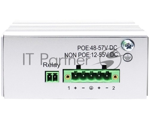 Коммутатор Unmanaged Industrial Switch 4x1000Base-T PoE, 2x1000Base-X SFP, PoE Budget 60W, Surge 4KV, -40 to 75°C