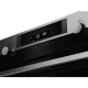 Встраиваемый духовой шкаф AEG С паром, 60 см, 71 л, черный+нержавеющая сталь, термозонд,каталитическая очистка