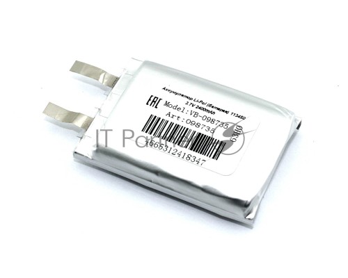 Аккумулятор Li-Pol (батарея) 113450 3.7V 2400mAh