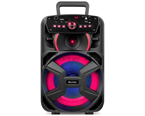 Портативная акустика Blackton Bt PBS2110 Black. Мощность RMS 8 Вт/Батарея 3,7 B, 1800 мAч/ Параметры электропитания 220-240 В,50/60 Гц/ Версия Bluetooth V5,0+BR+EDR+BLE/FM Радио/Зарядное устройства