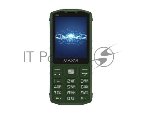 Мобильный телефон Maxvi P101 green