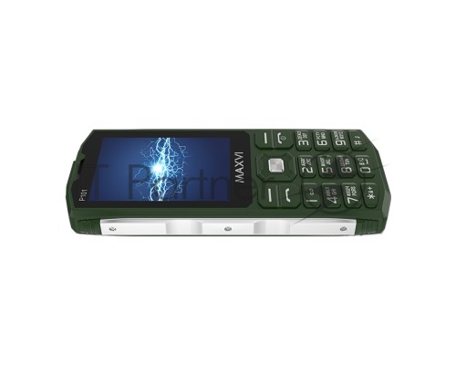 Мобильный телефон Maxvi P101 green