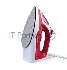 Утюг Blackton Bt SI2110 White-Red. Мощность 1200 Вт, Резервуар для воды 200 мл, Постоянная подача пара 18 г/мин, Антипригарная подошва, Индикация готовности к работе, Защита от перегрева, Шарнирное вращение шнура на 360', Длина сетевого шнура 1.6 м