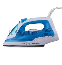 Утюг Blackton Bt SI2112 White-Blue. Мощность 2200 Вт, Резервуар для воды 230 мл, Постоянная подача пара 20 г/мин, Паровой удар 100 г, Керамическое покрытие, Индикация готовности к работе, Защита от перегрева, Шарнирное вращение шнура на 360', Длина сете