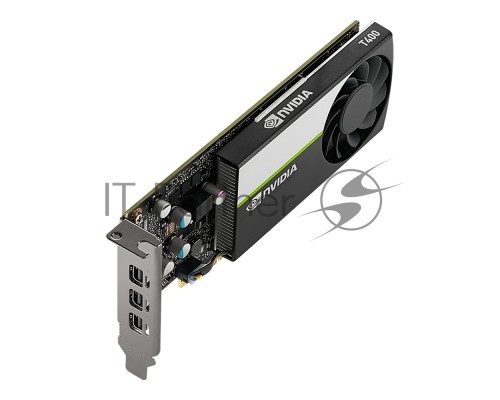 Видеокарта NVIDIA Quadro T400 Graphics Cards with accessories (cable + bracket), 4GB, Bulk Packing
