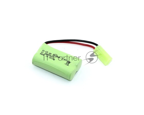 Аккумулятор Ni-Cd  2.4V 1800mah AA Flatpack разъем Tamiya plug