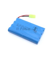 Аккумулятор Ni-Cd 9,6V 1400mAh AA Flatpack разъем Tamiya