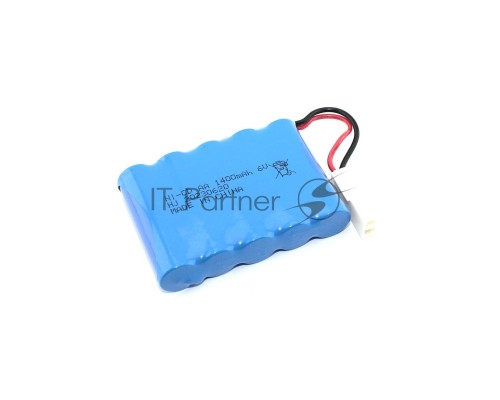 Аккумулятор Ni-Cd 6V 1400 mAh AA Flatpck разъем EL-2P