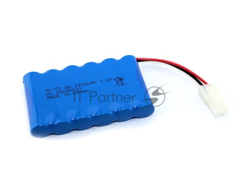 Аккумулятор Ni-Cd 7.2V 1400 mAh AA Flatpack разъем 5559