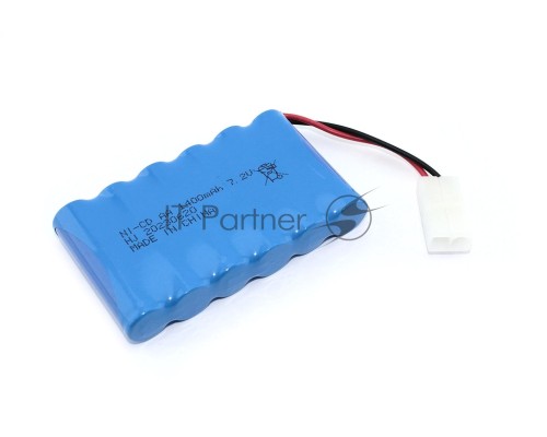 Аккумулятор Ni-Cd 7.2V 1400 mAh AA Flatpack разъем KET-2P