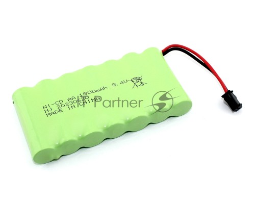 Аккумулятор Ni-Cd 8.4V 1800 mAh AA Flatpck разъем SM