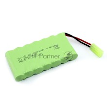 Аккумулятор Ni-Cd 8.4V 1800 mAh AA Flatpck разъем Tamiya