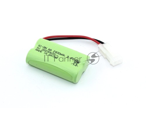 Аккумулятор Ni-MH 2.4V 2400mAh AA Flatpack разъем 5559