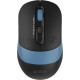 Мышь беспроводная A4Tech Fstyler FG10CS Air черный/синий, 2000 dpi, радиоканал, USB, кнопки - 4