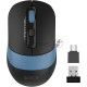 Мышь беспроводная A4Tech Fstyler FG10CS Air черный/синий, 2000 dpi, радиоканал, USB, кнопки - 4
