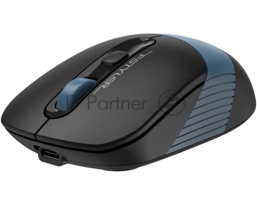 Мышь беспроводная A4Tech Fstyler FG10CS Air черный/синий, 2000 dpi, радиоканал, USB, кнопки - 4