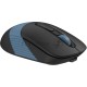 Мышь беспроводная A4Tech Fstyler FG10CS Air черный/синий, 2000 dpi, радиоканал, USB, кнопки - 4