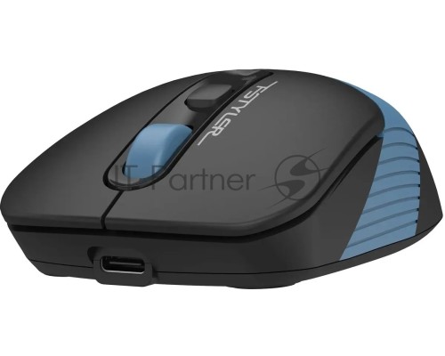Мышь беспроводная A4Tech Fstyler FG10CS Air черный/синий, 2000 dpi, радиоканал, USB, кнопки - 4