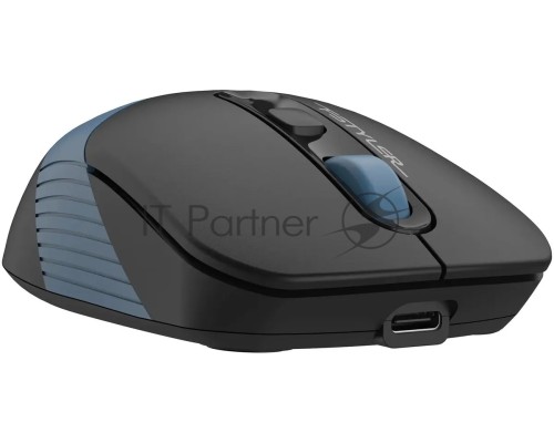 Мышь беспроводная A4Tech Fstyler FG10CS Air черный/синий, 2000 dpi, радиоканал, USB, кнопки - 4